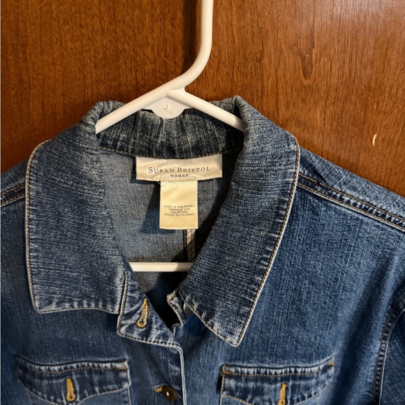 Susan Bristol Dark Blue Denim Jacket - Picture 2 of 3